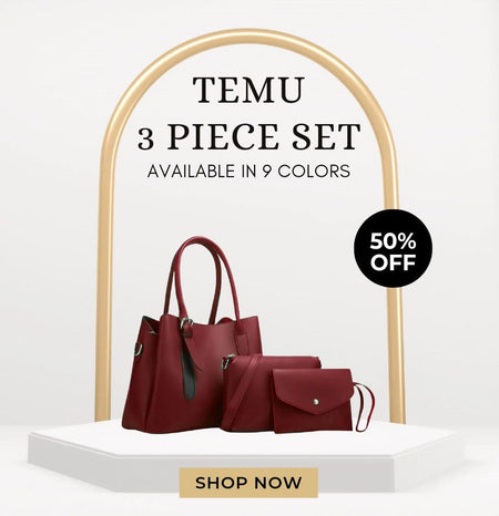 TEMU 3 PCS BAGS