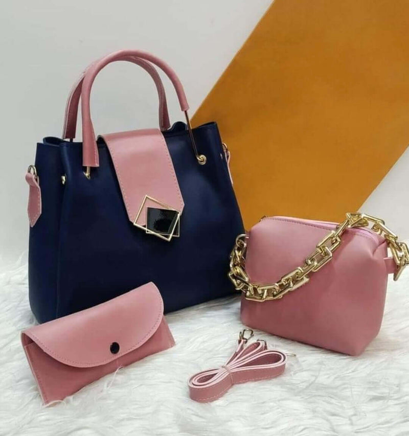 TRIO 3 PCS BLUE & PINK - carryo.pk