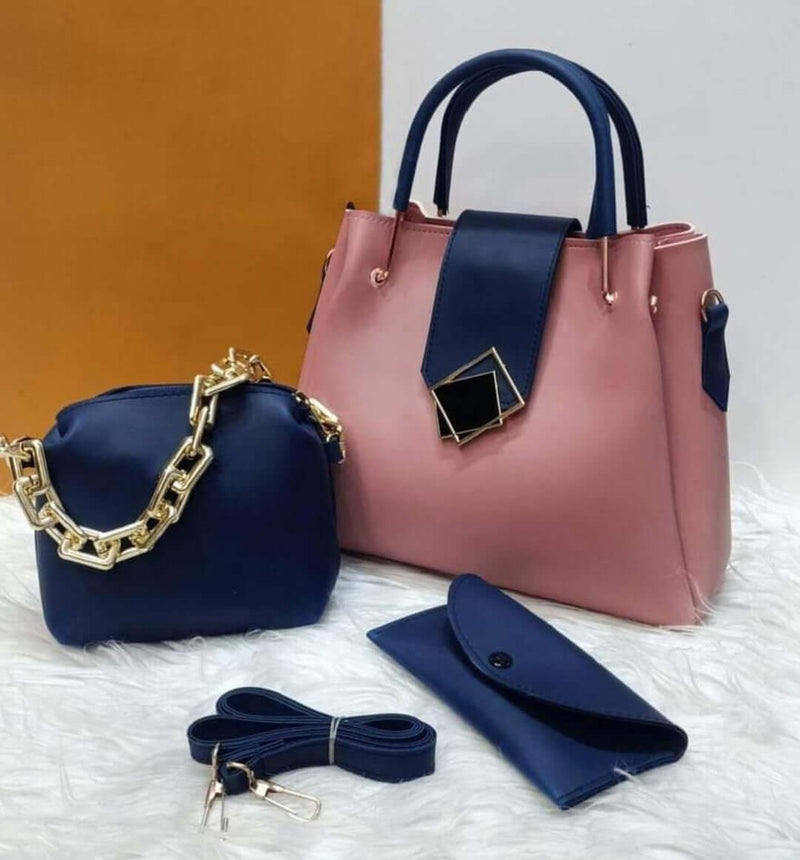 TRIO 3 PCS PINK & BLUE - carryo.pk