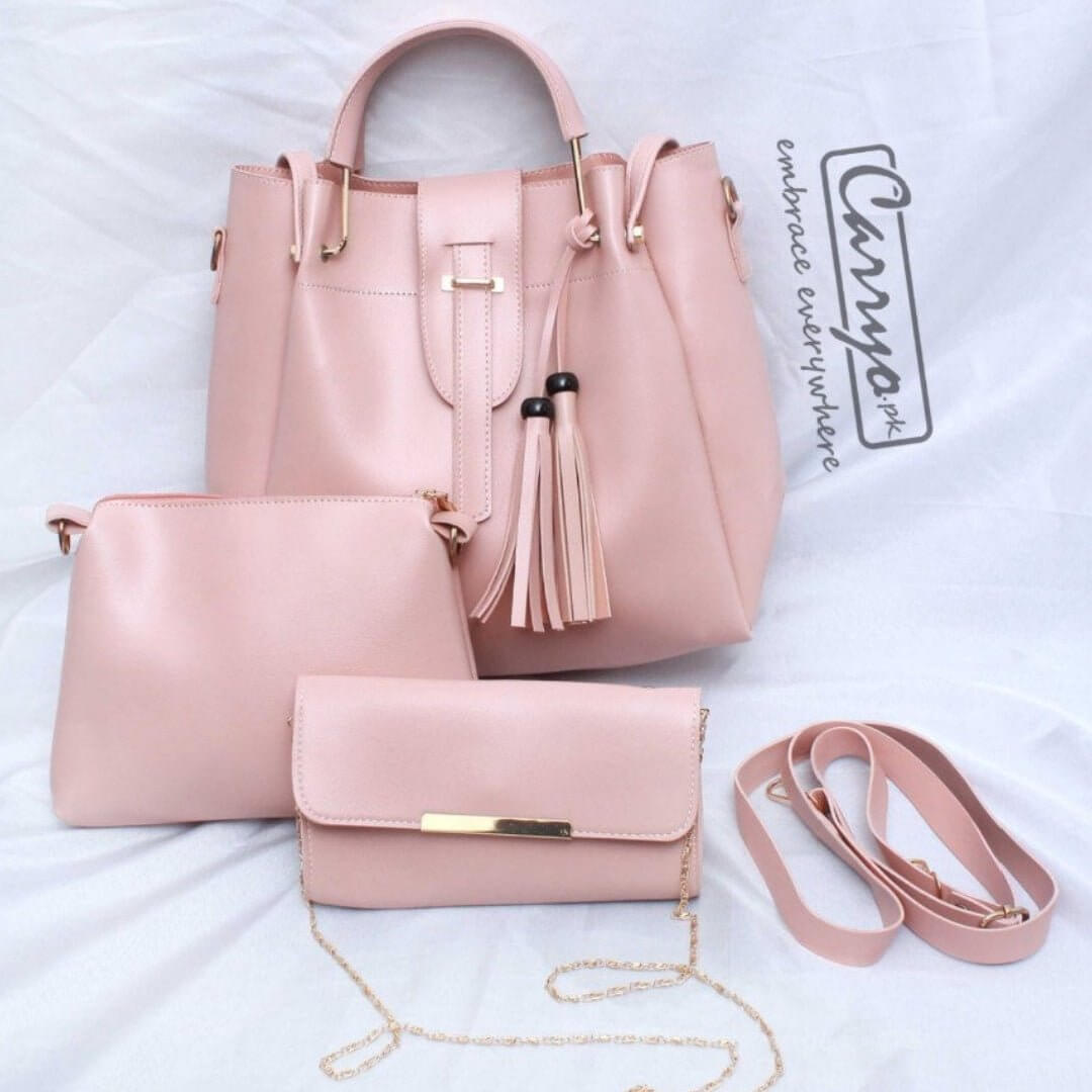 ALEXA 3 PCS PINK - carryo.pk