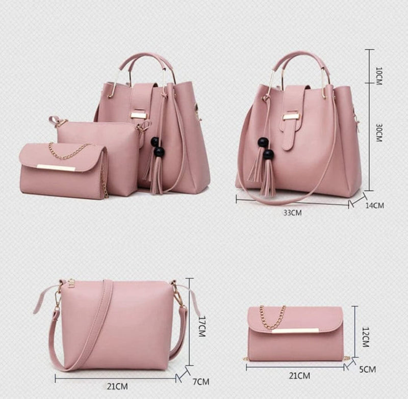 ALEXA 3 PCS PINK - carryo.pk