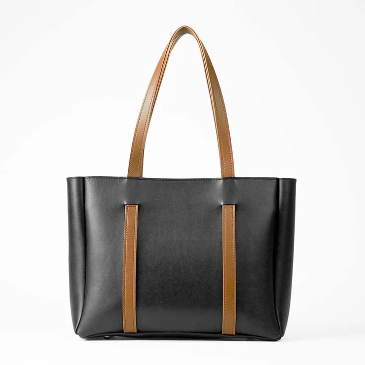 BLOSSOM TOTE BLACK - carryo.pk