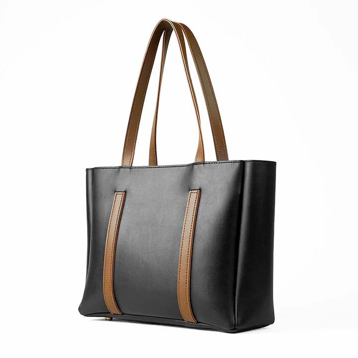 BLOSSOM TOTE BLACK - carryo.pk